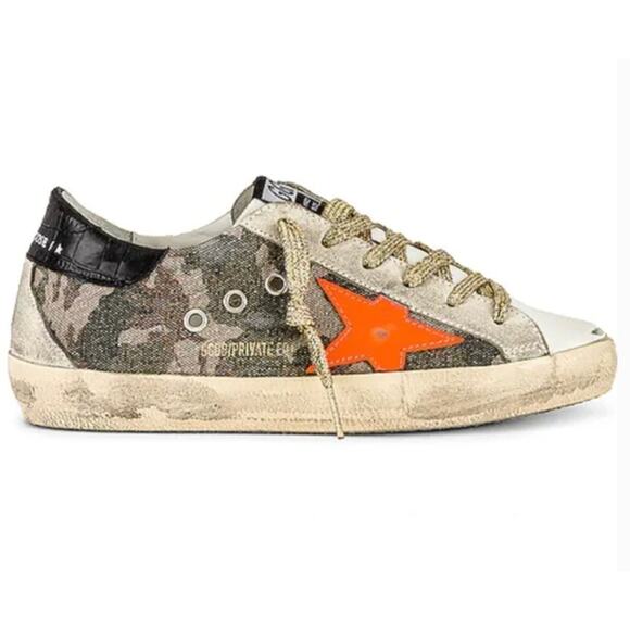 Golden Goose Shoes - Golden Goose X Revolve Superstar LTD Camo Sneaker Size 37